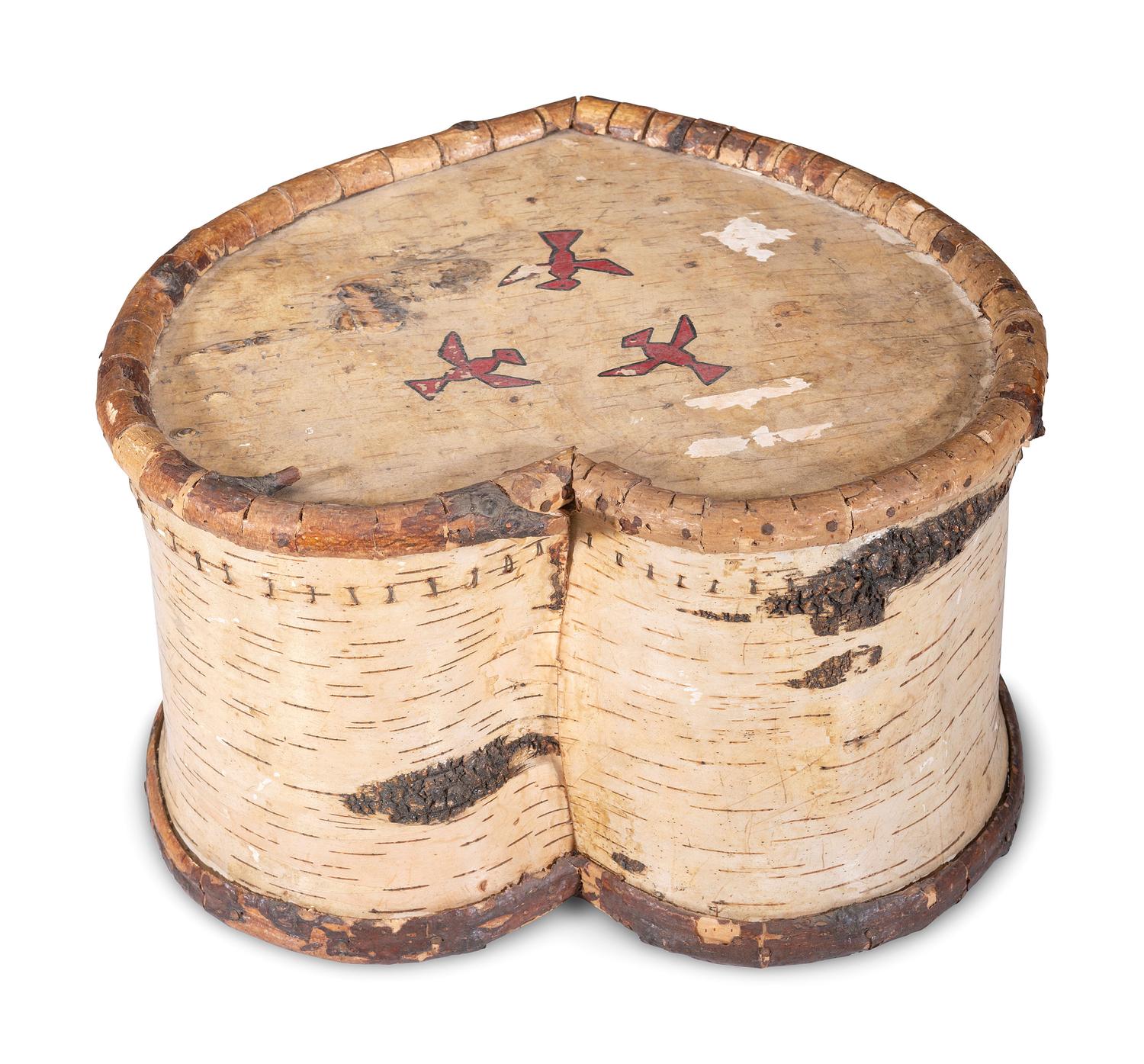 Northeastern Quilled Birchbark Box