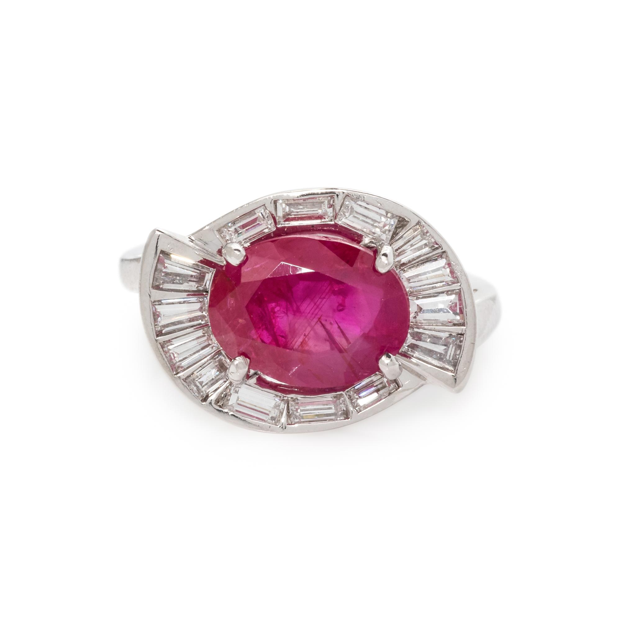 RUBY AND DIAMOND RING