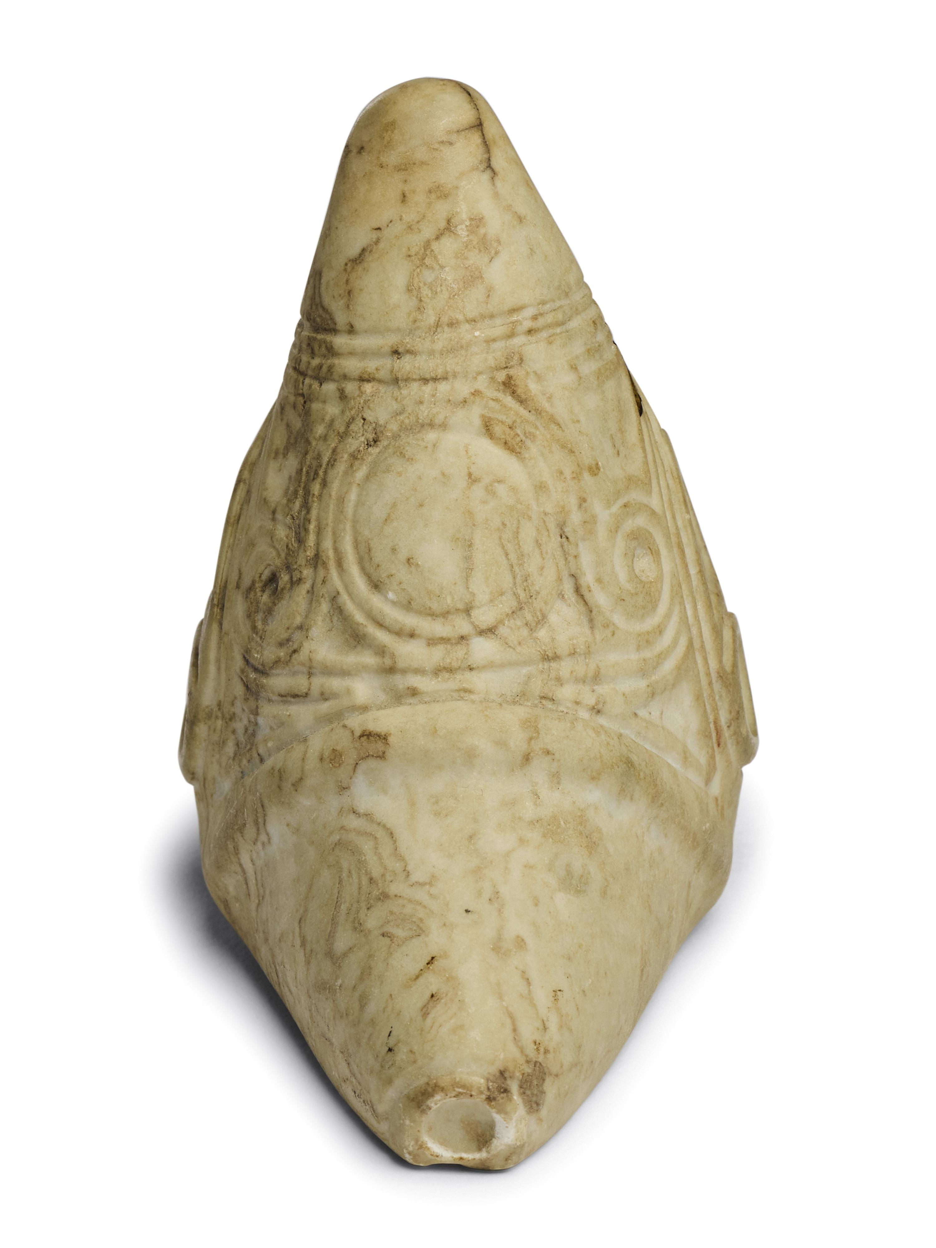 A Taino-Style Stone Trigonalito