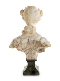 A French Carved Marble Bust