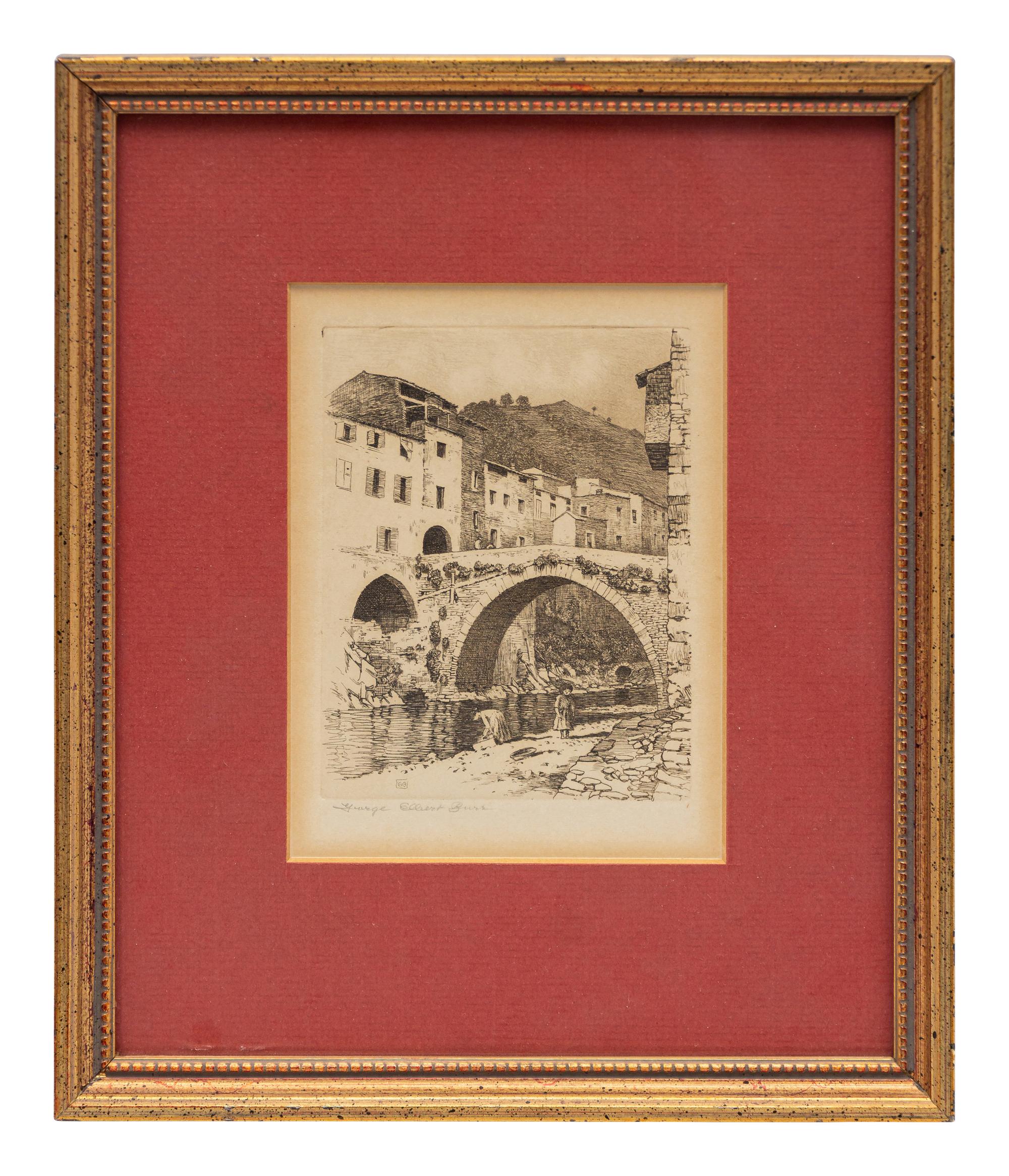Three Works: Fish Creek, Apache Trail, Arizona, 1926, Old Bridge, Isolabona, Italy and The Little Canyon, 1930