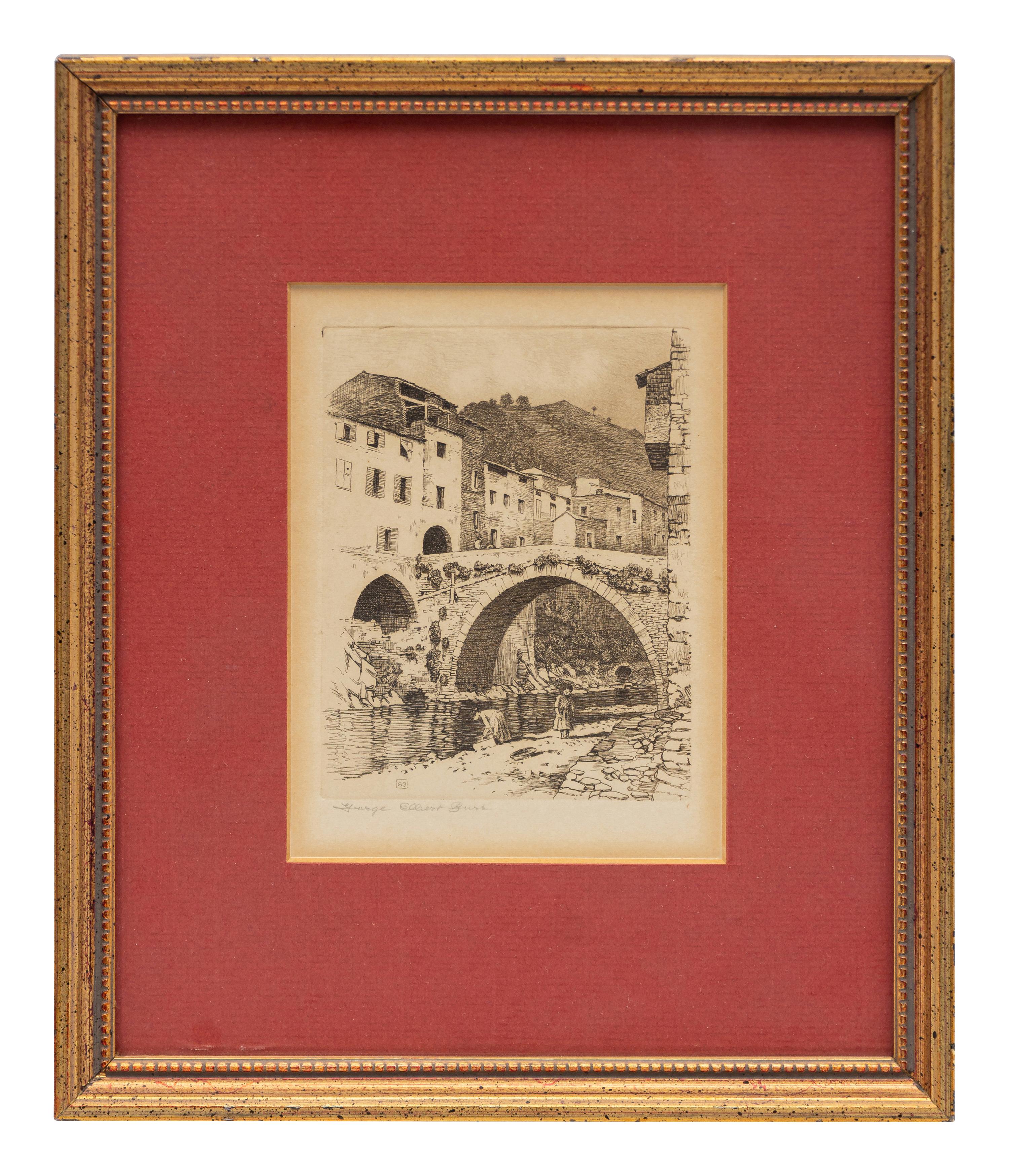 Three Works: Fish Creek, Apache Trail, Arizona, 1926, Old Bridge, Isolabona, Italy and The Little Canyon, 1930