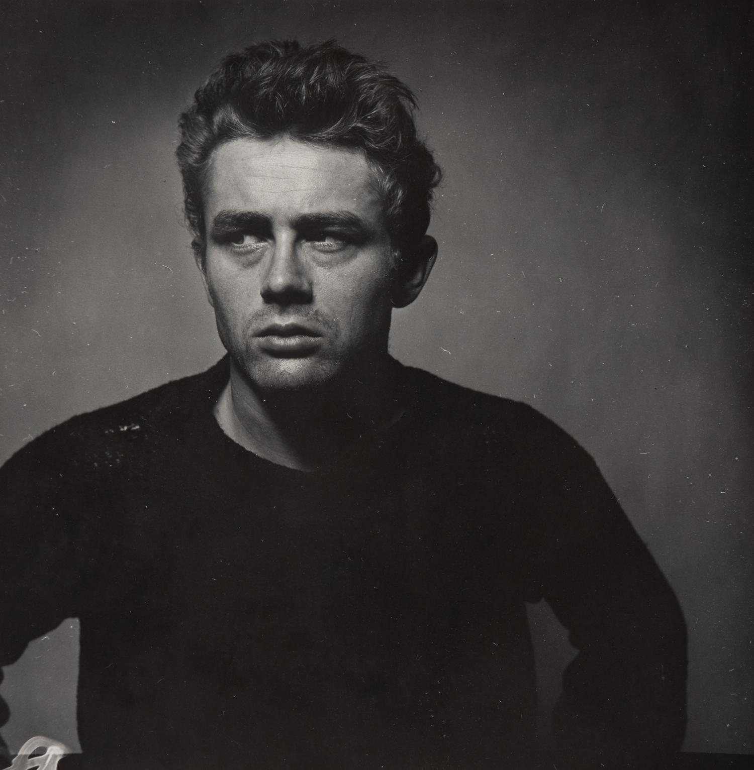 Roy Schatt (1919-2002) James Dean, from the series , "Torn Sweater", 1955