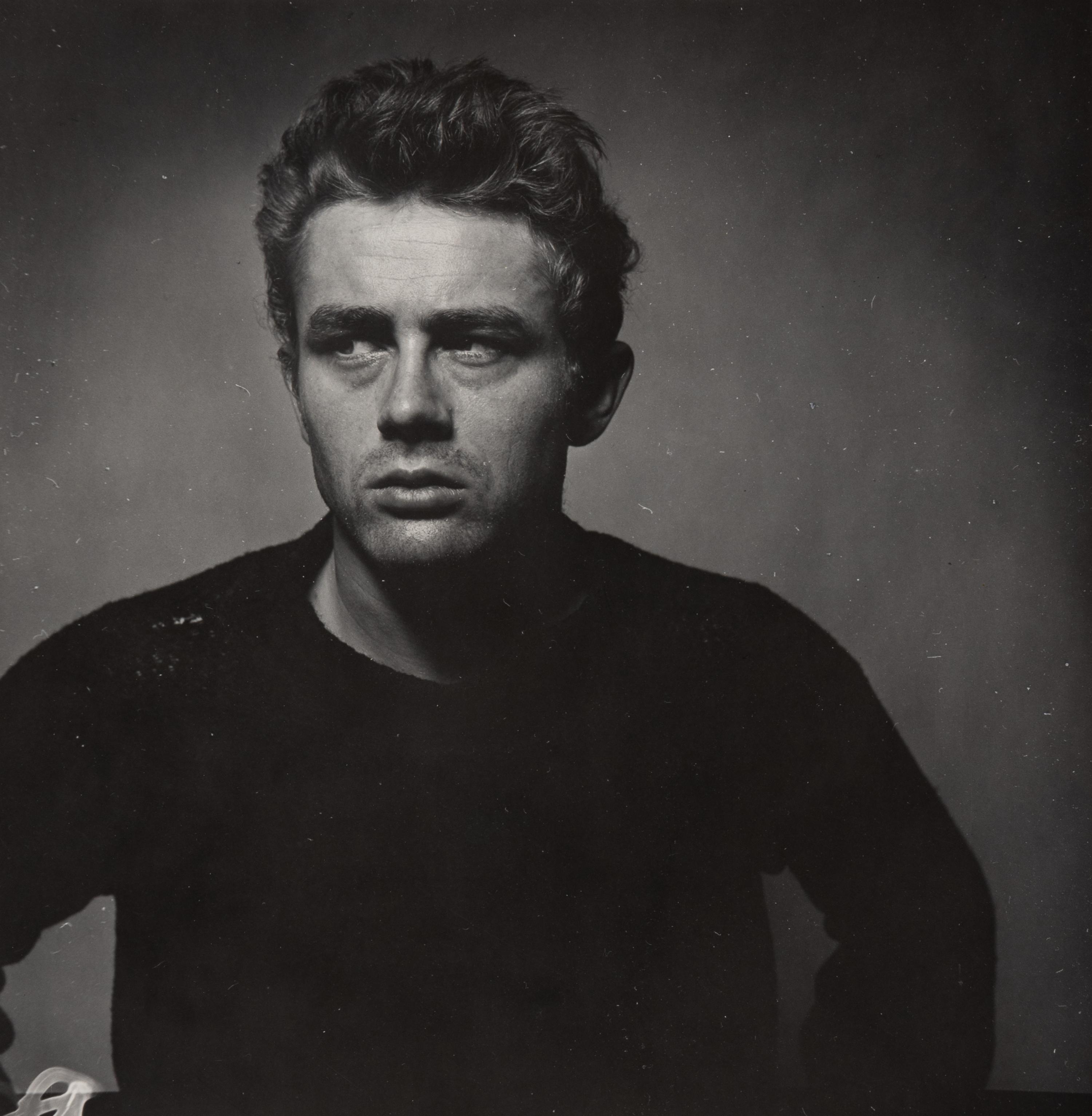 Roy Schatt (1919-2002) James Dean, from the series , "Torn Sweater", 1955