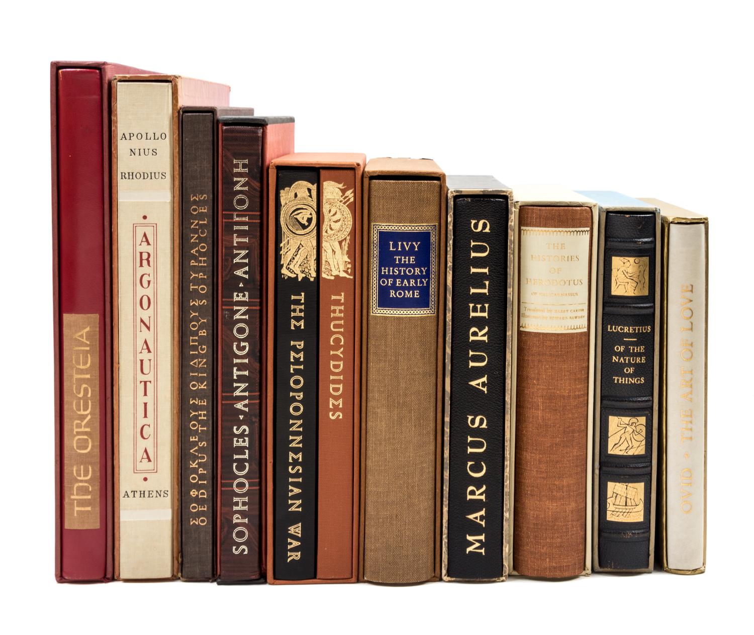 (LEC) GREEK AND ROMAN. 33 vols.