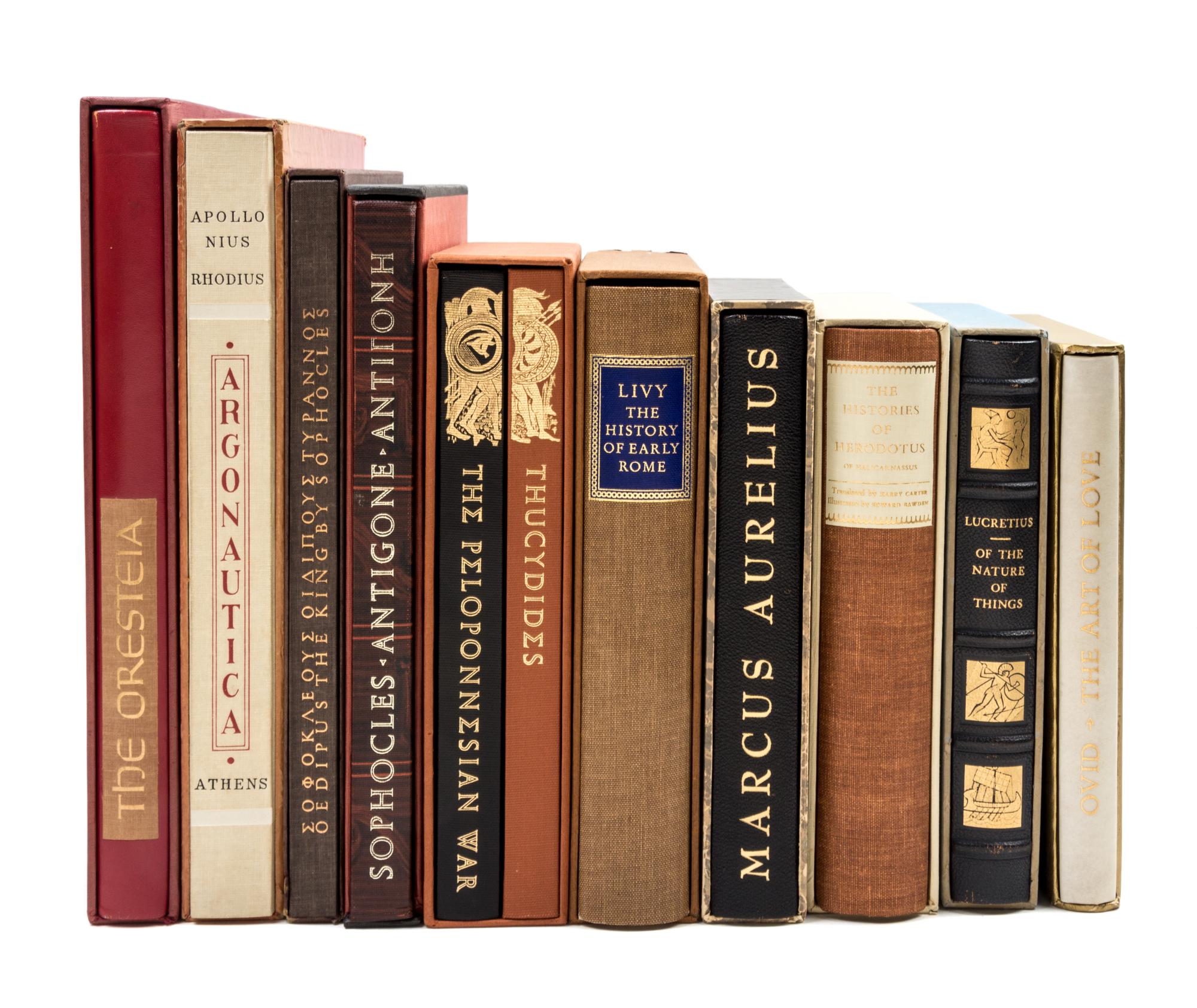 (LEC) GREEK AND ROMAN. 33 vols.