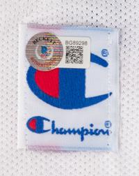 A Group of Two 1992 USA Olympic Basketball (Dream Team) Signed Basketball Jerseys Including Patrick Ewing (Beckett Authentication Services BAS Certified),