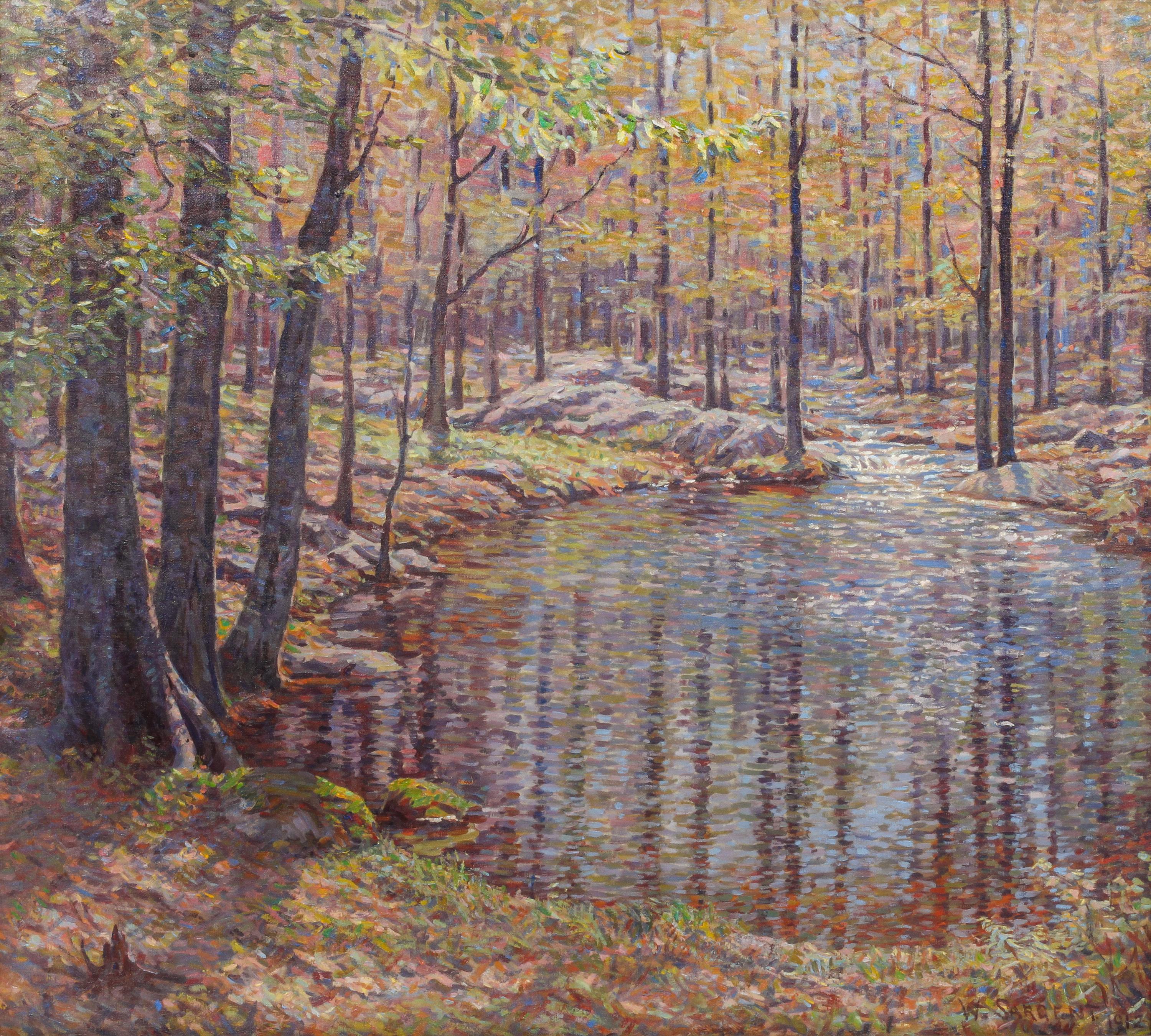 Walter Sargent, (American, 1868-1927), Spring Awakening, 1912
