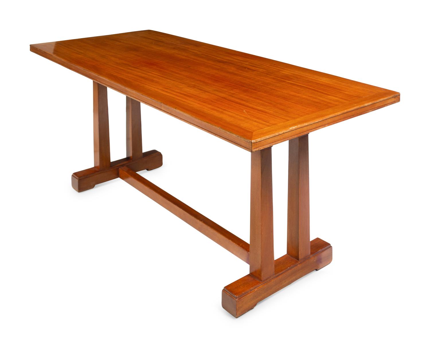 Trestle Dining Table, c. 1930