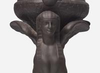 A Contemporary Wedgwood Black Basalt Brainstone Vase, UK, 2000