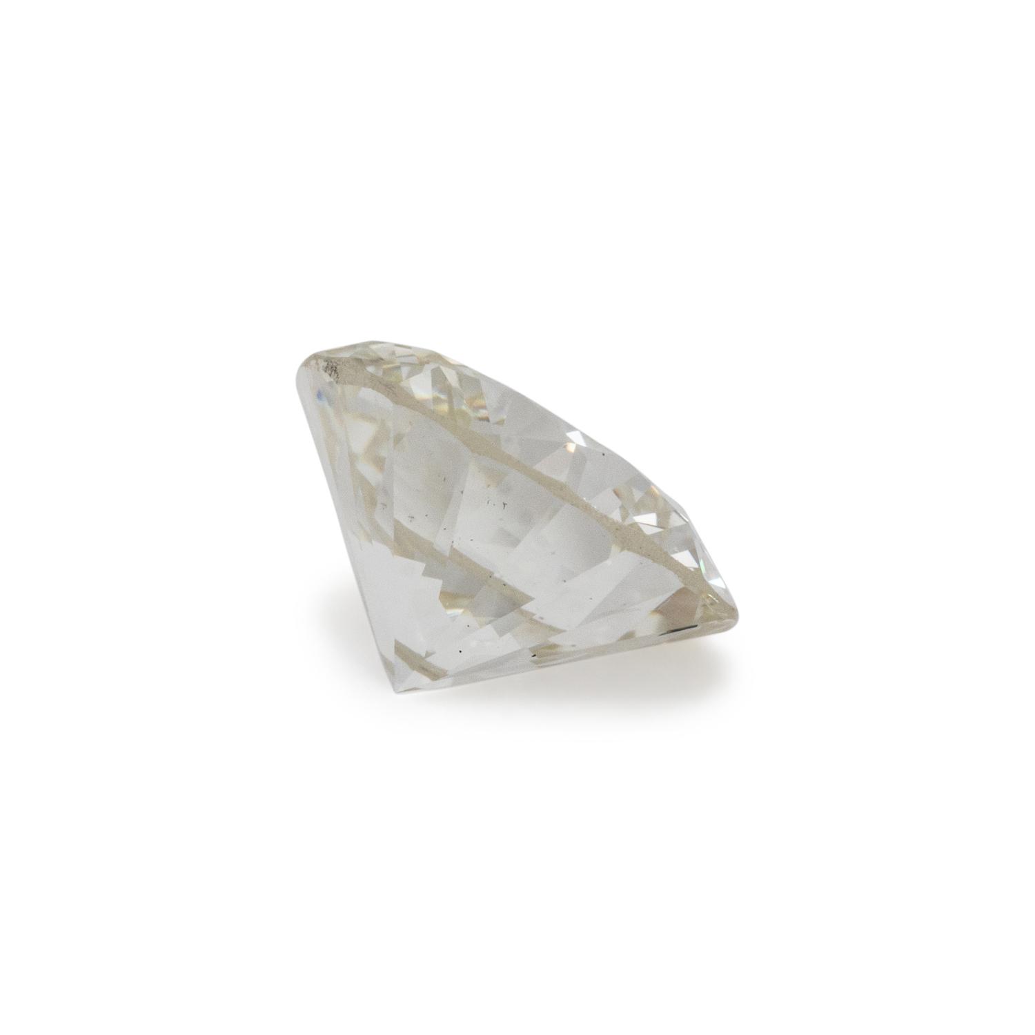2.96 CARAT ROUND BRILLIANT CUT DIAMOND