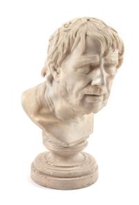 An Italian Carved Marble Bust Height 18 inches. — AFTER THE ANTIQUE, CRESCENZO, CIRCA 1868