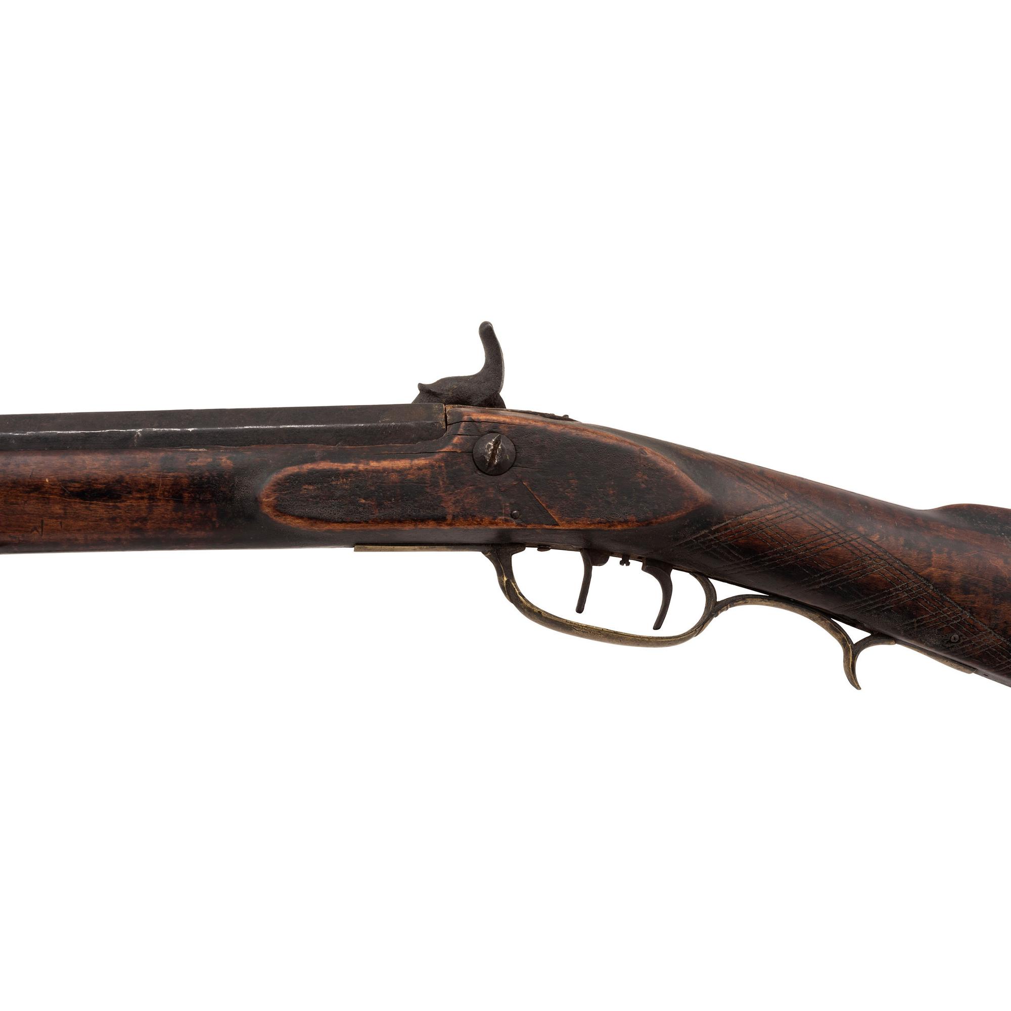 Fullstock Percussion Rifle by Leman