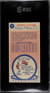 A Group of 12 SGC Graded 1969 Topps Hall of Fame and Rookie Basketball Cards