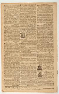 [PRE-REVOLUTIONARY WAR - NONIMPORTATION AGREEMENTS]. The Pennsylvania Gazette . No. 2146. Philadelphia: David Hall and William Sellers, 8 February 1770.