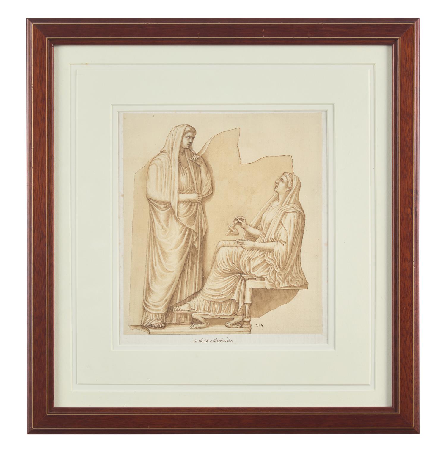 Study of an Ancient Greek Stele
