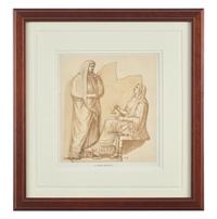 Study of an Ancient Greek Stele