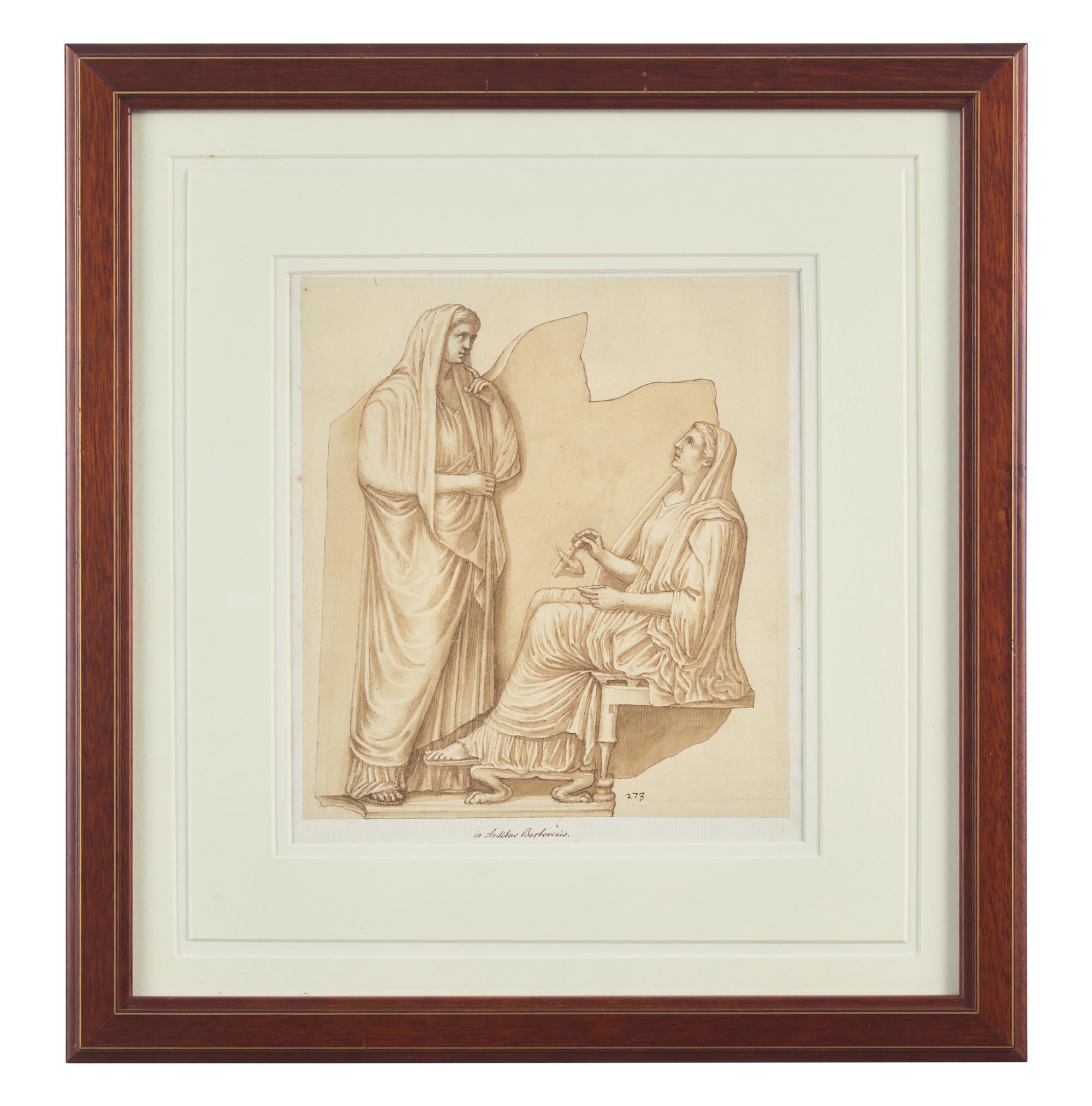 Study of an Ancient Greek Stele