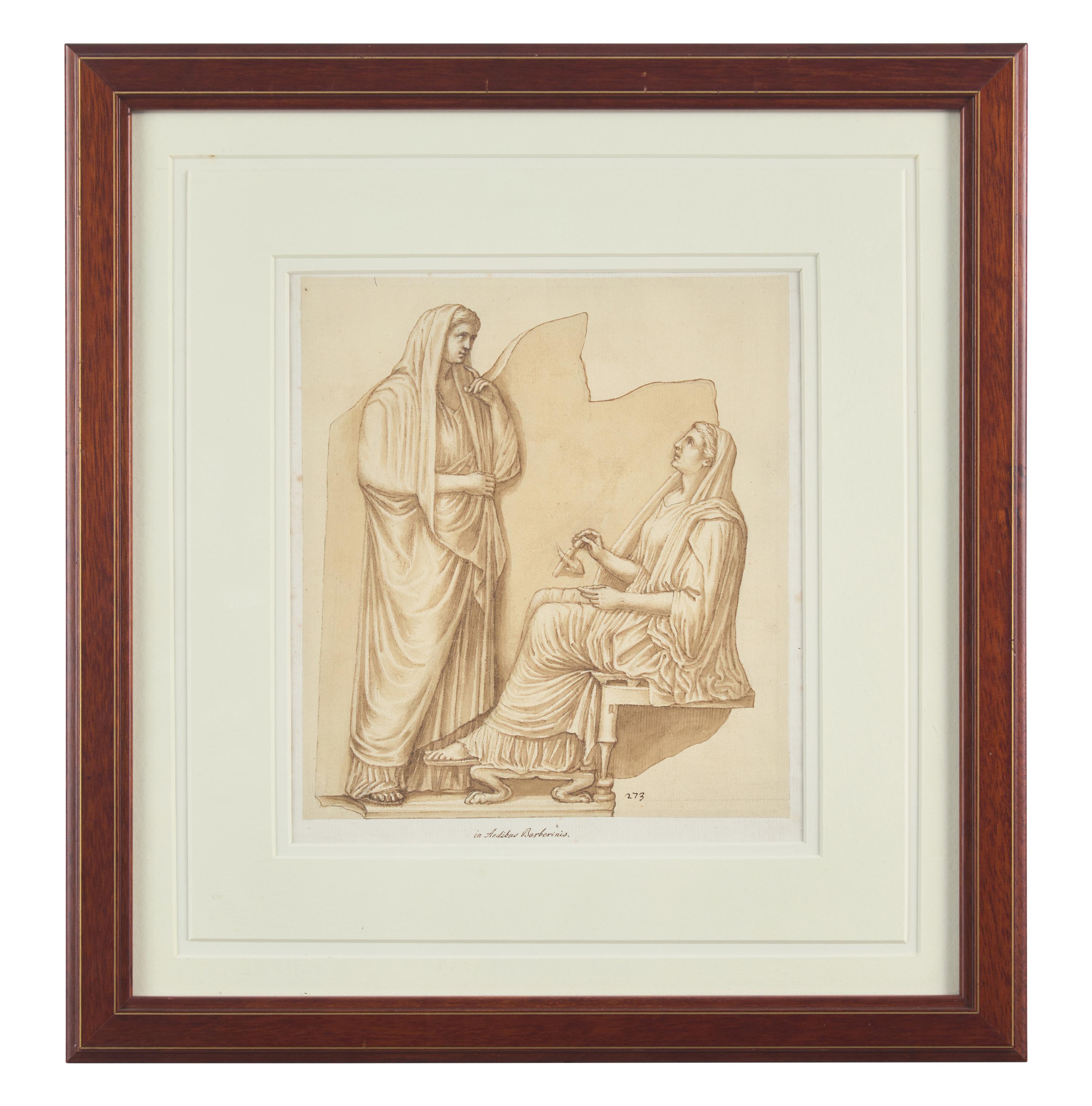 Study of an Ancient Greek Stele