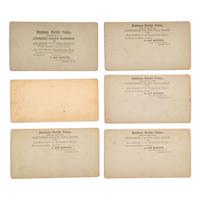 [EARLY PHOTOGRAPHY] -- [CRONAU, Rudolf]. HAYNES, F.J., photographer. A group of 15 stereoviews of the American West collected by artist Rudolf Cronau. Fargo, D.T.: F. J. Haynes, n.p.