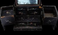 Two Small Chinese Mother-of-Pearl Inlaid Hardwood Chests