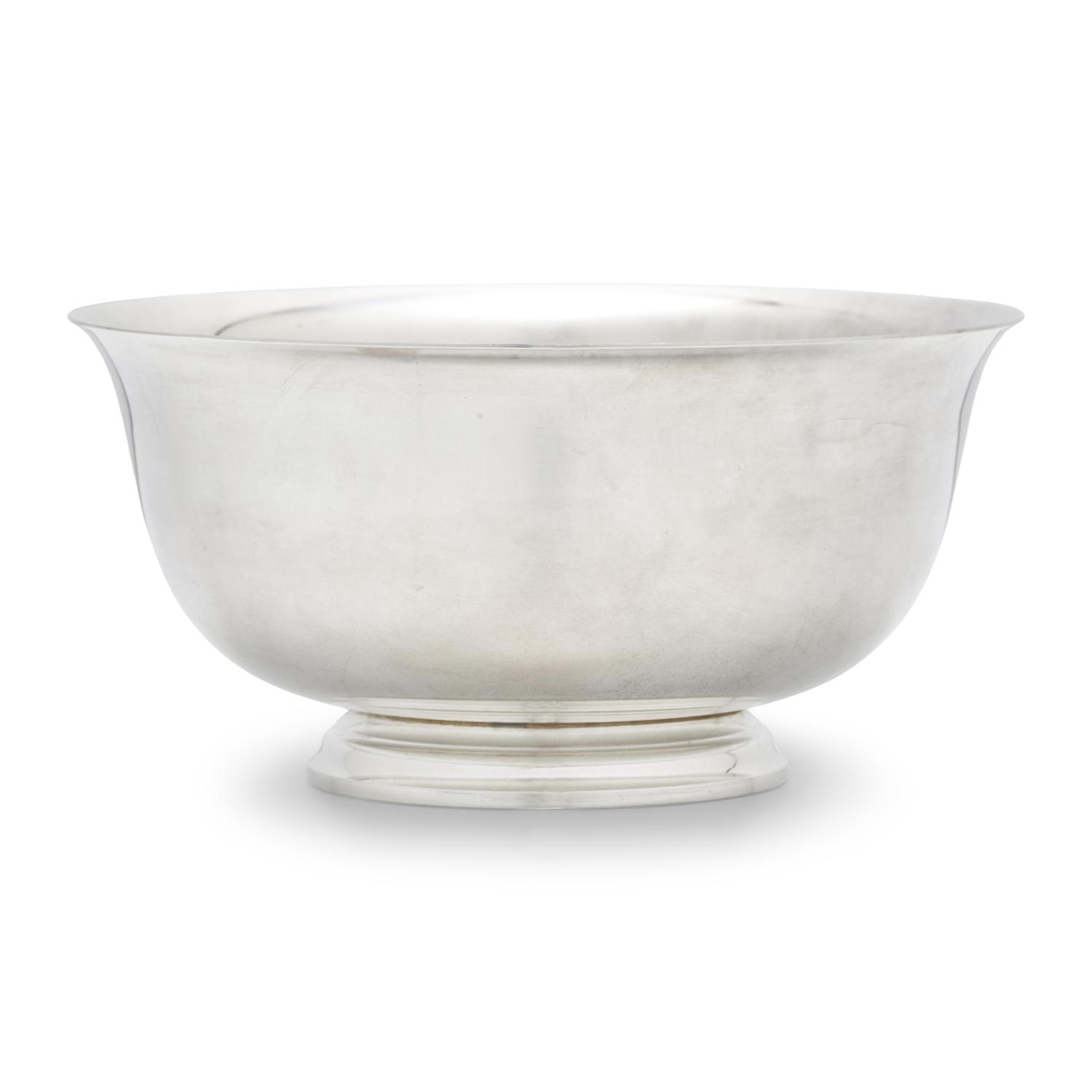 A Tiffany and Co. Silver Revere-Style Bowl