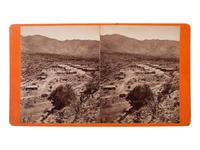 [WESTERN AMERICANA] -- [ARIZONA]. ROTHROCK, G.H. (1843-1924), photographer. Birds Eye view of Mineral Park . Phoenix, AZ: ca 1876.
