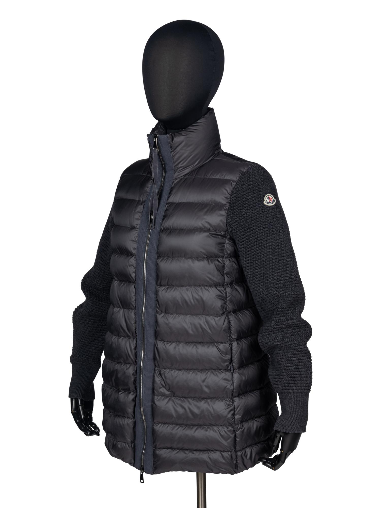 Moncler Maglione Quilted Down & Knit Jacket