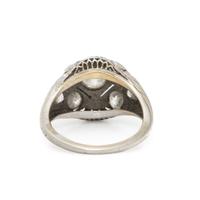 DIAMOND AND WHITE GOLD RING