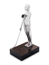Study: Falling Man Series, Figure with Device