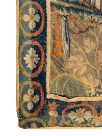 A Continental Wool Tapestry Fragment