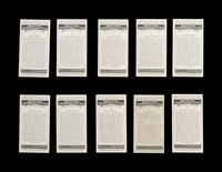 A Complete Set of 50 1938 Churchman Boxing Personalities Cards,