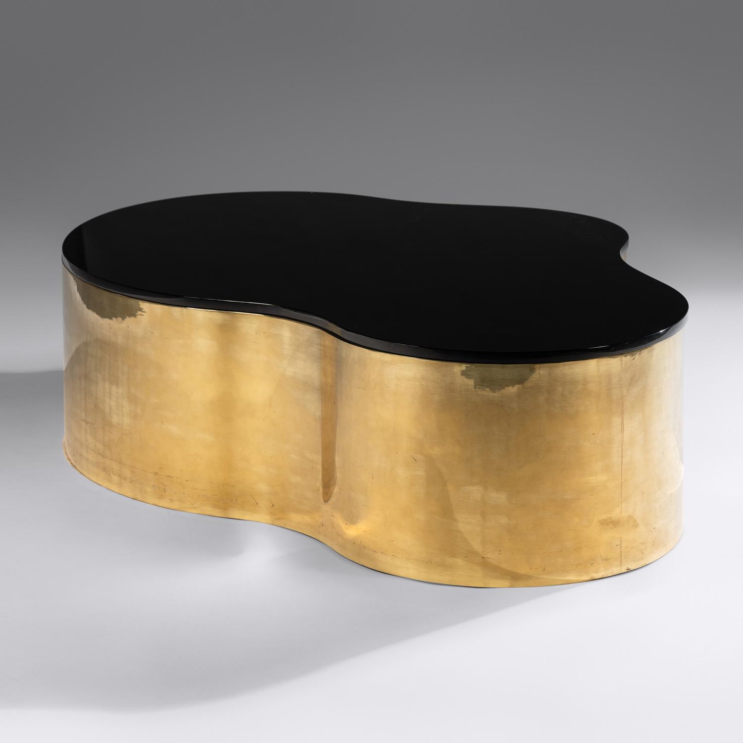 Free Form Coffee Table Karl Springer Ltd., USA