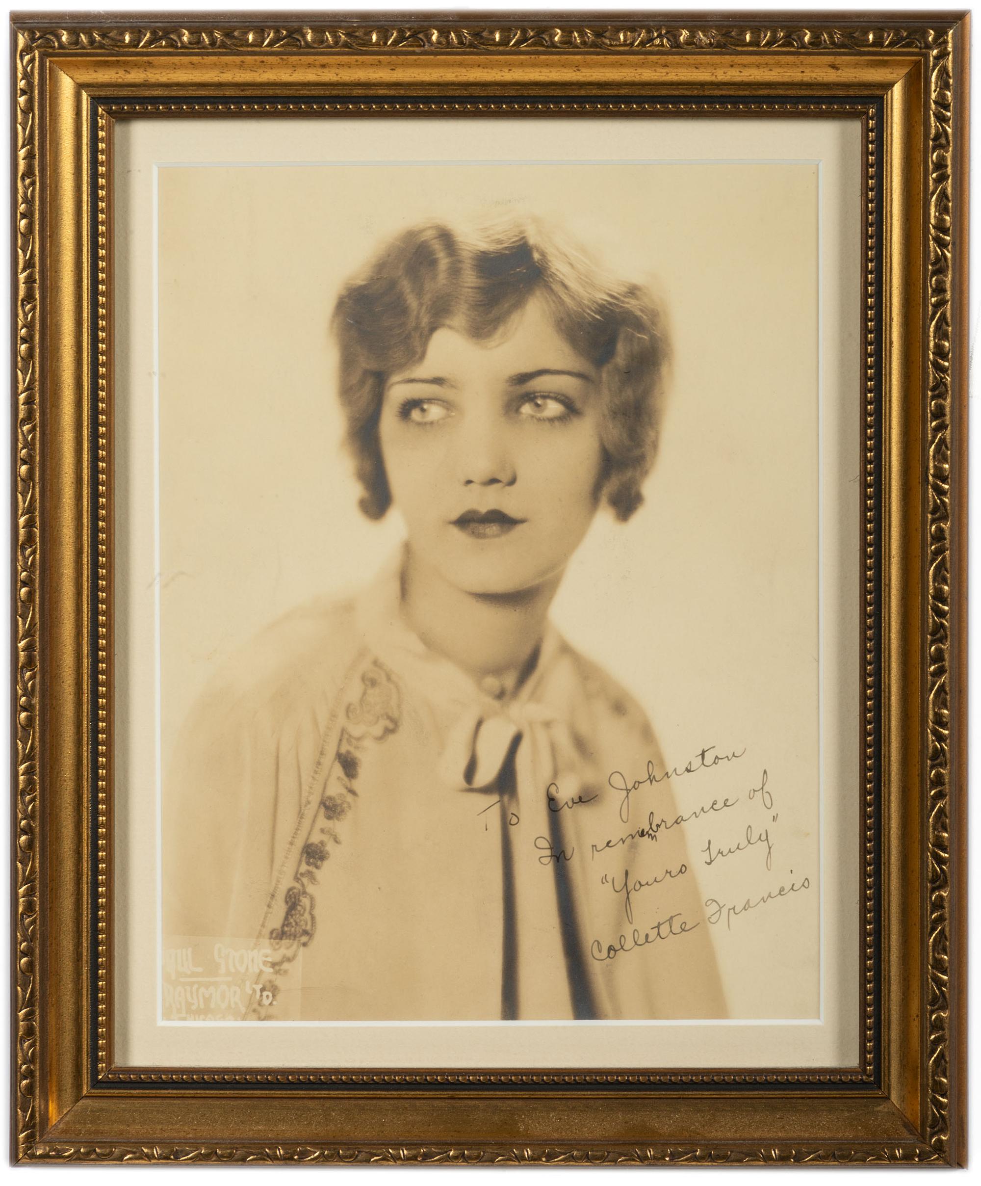 [ENTERTAINMENT]. A collection of 18 vintage photographs of members of the Ziegfeld Follies, many autographed by the sitter. — Circa 1930