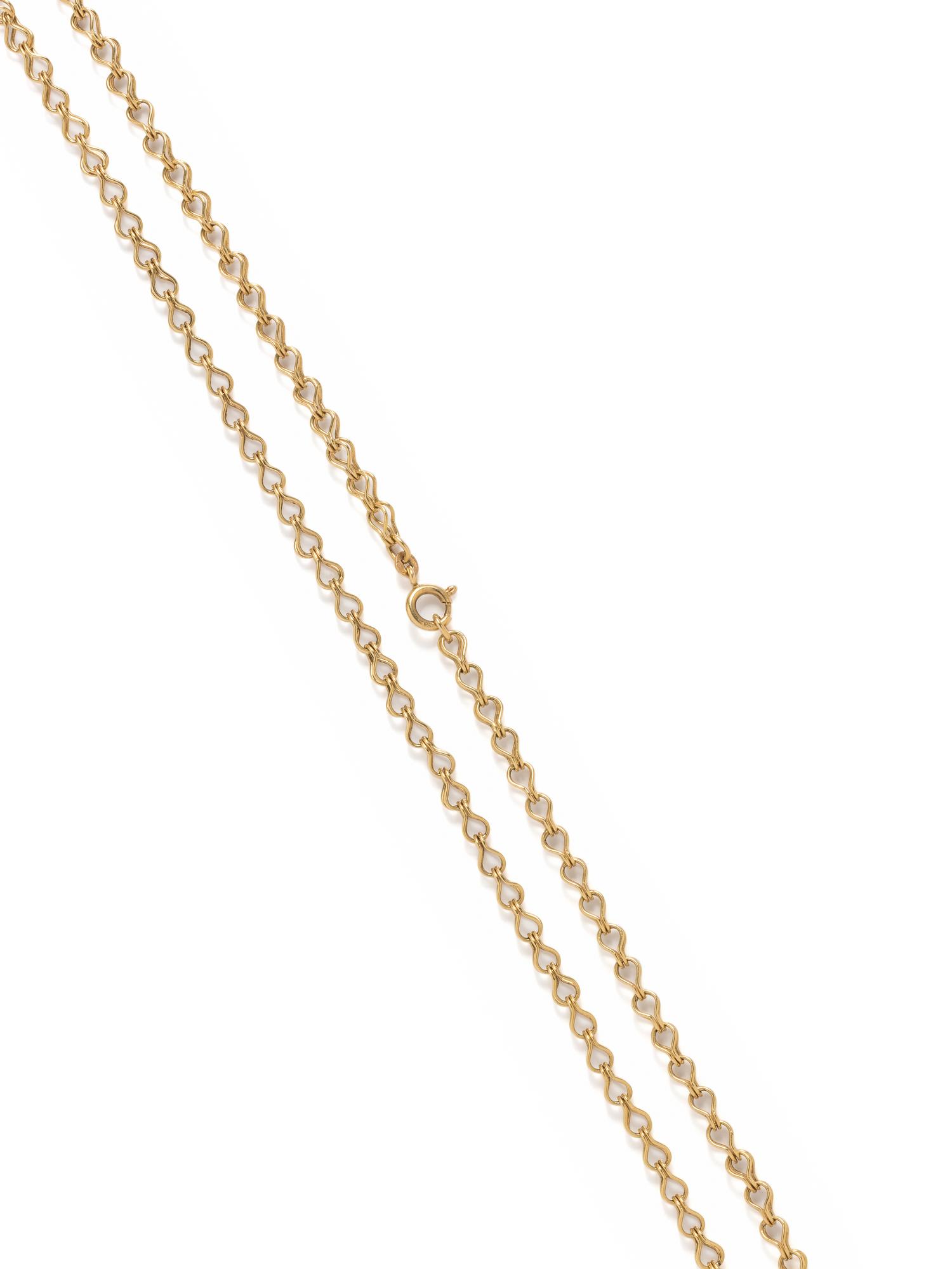 YELLOW GOLD NECKLACE
