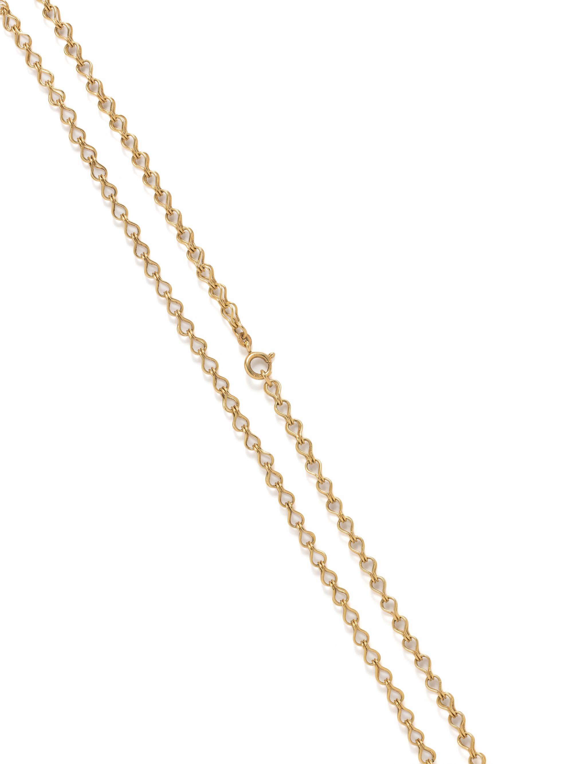 YELLOW GOLD NECKLACE