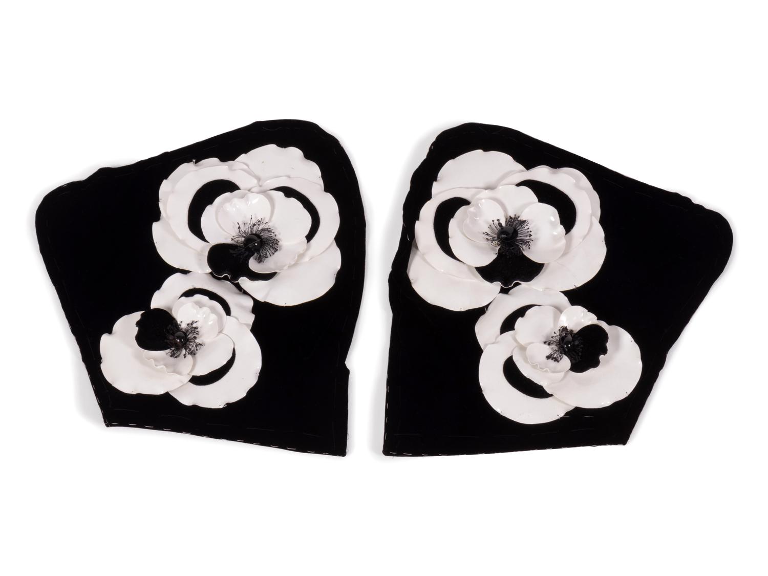 Fourteen Geoffrey Beene Embroidery Samples and Unfinished Garments, 1970-89s