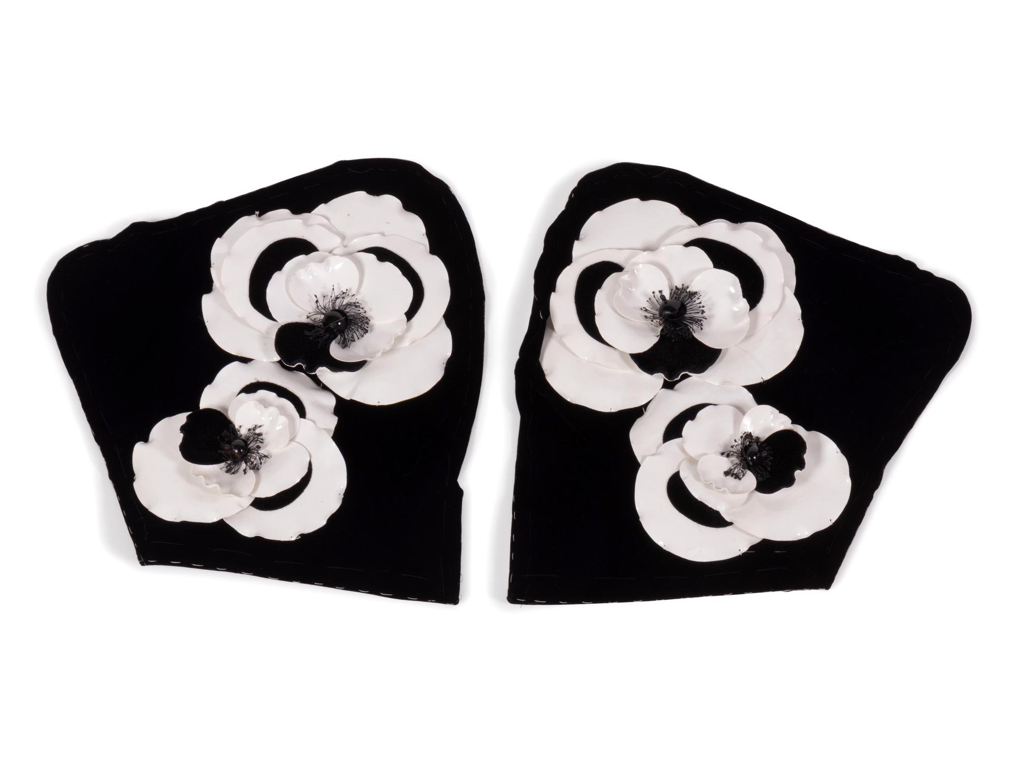 Fourteen Geoffrey Beene Embroidery Samples and Unfinished Garments, 1970-89s