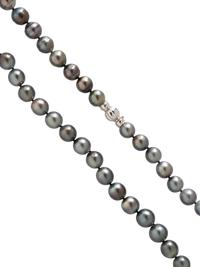 TWO CULTURED TAHITIAN PEARL NECKLACES
