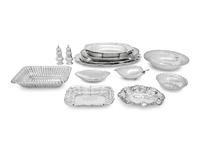 A Collection of American Silver Dishes
