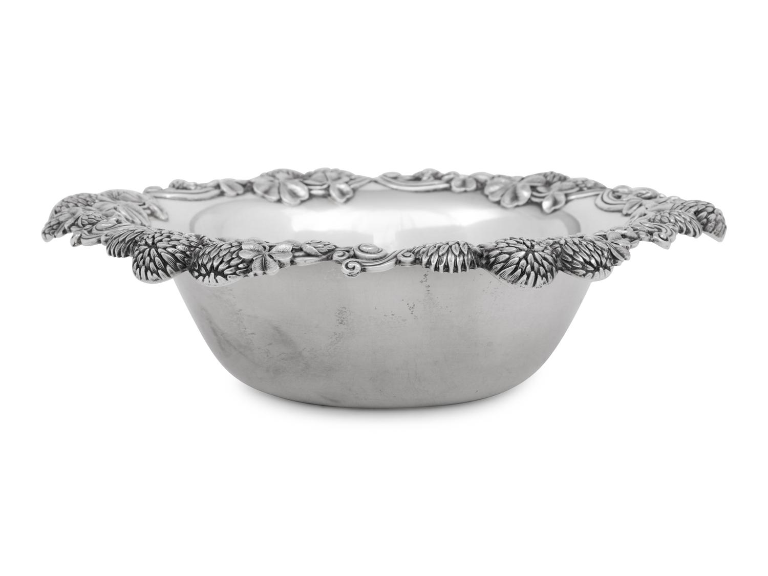 A Tiffany and Co. Silver Fruit Bowl
