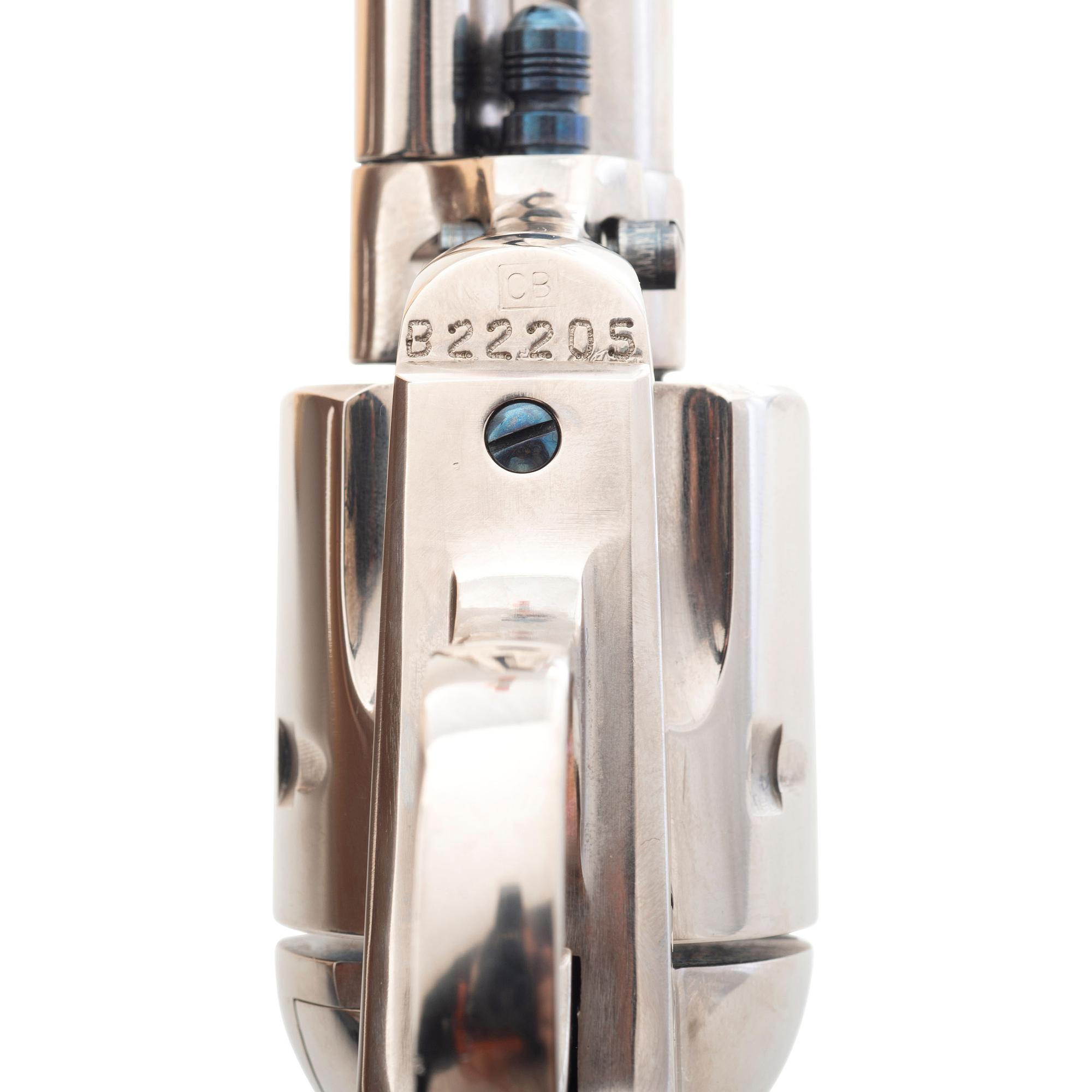 *Uberti-made Beretta Stampede 4.75" Replica Colt Bisley Revolver in .45 Colt