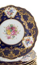 A Set of Twelve Spode Porcelain Plates