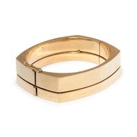 YELLOW GOLD BANGLE BRACELET