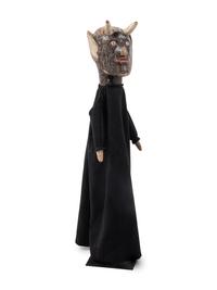 A Carved Wood Puppet