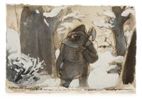 Nedko Solakov, (Bulgarian, b. 1957), Untitled (from Once Upon a Time), 1995-96 (a group of four works)