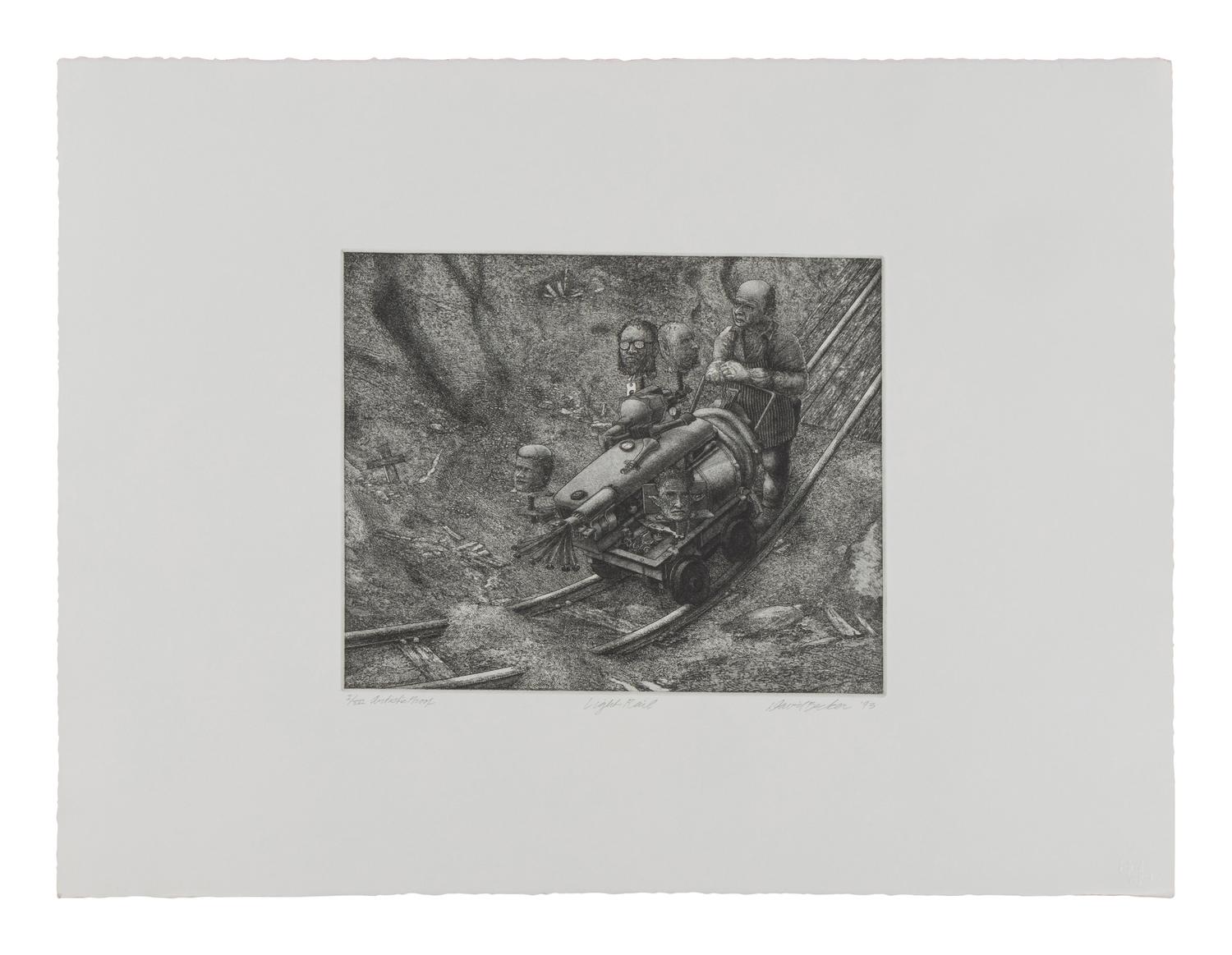 Various Artists (20th century) A.G.B. 1+10 (complete portfolio of 11), 1993