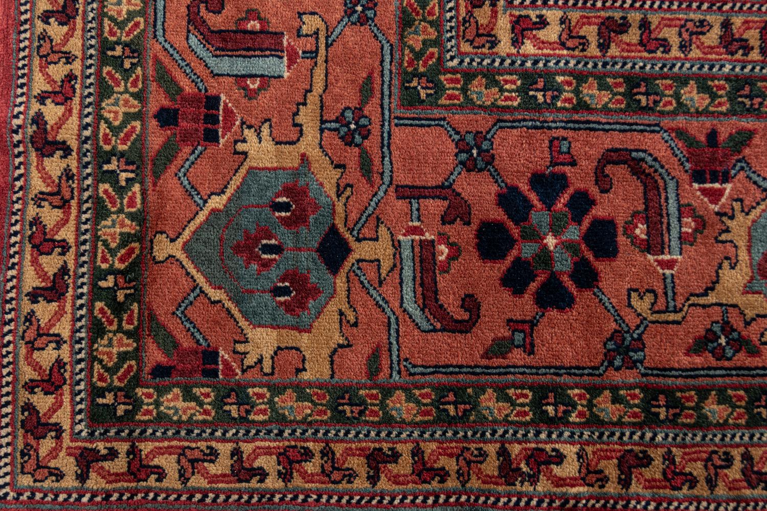 A Heriz Wool Rug