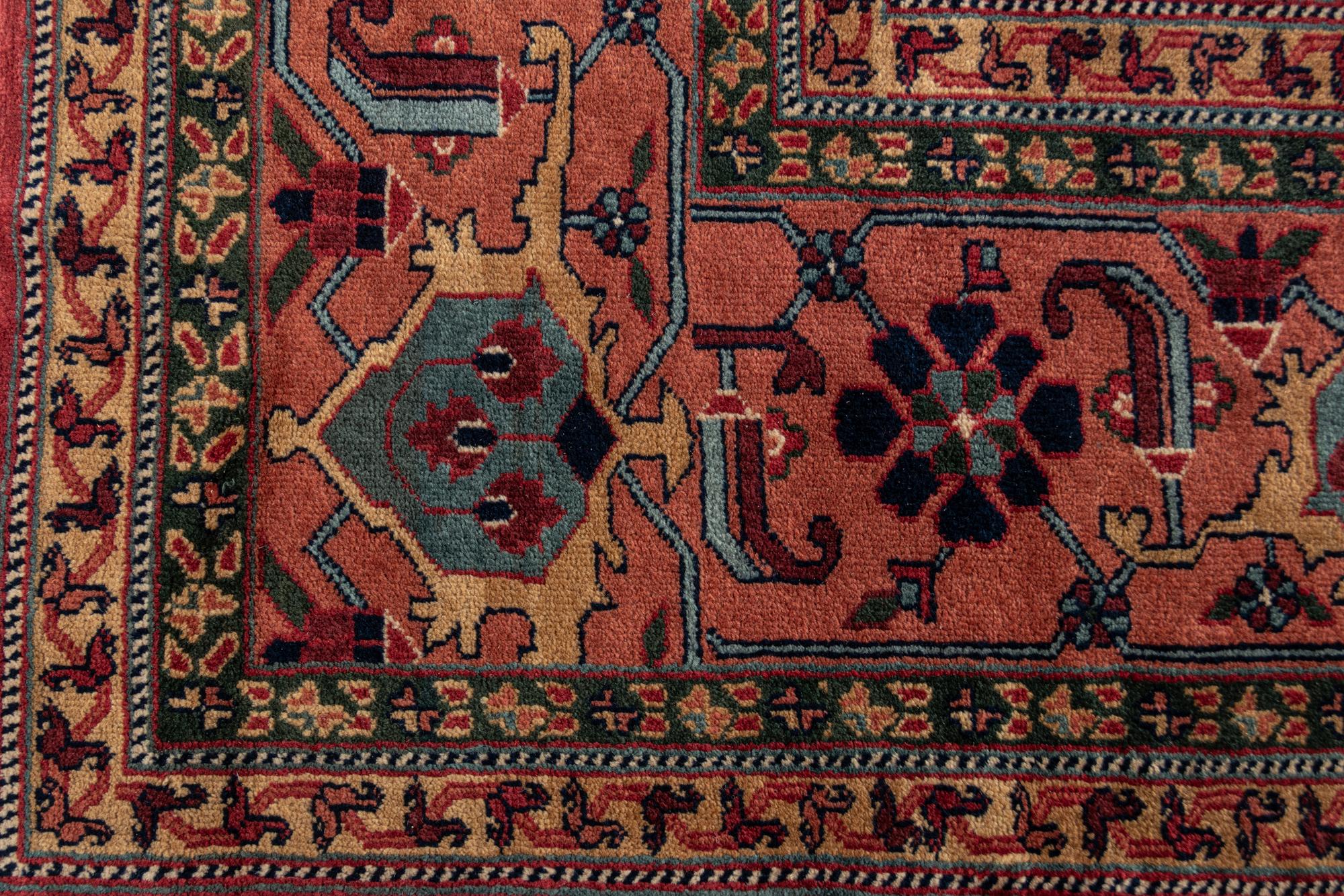 A Heriz Wool Rug