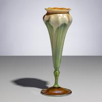 Tiffany Studios New York (American, 1880–1930) — Ribbed Floriform Vase, c. 1903–04
